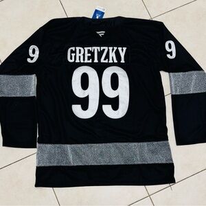 Wayne Gretzky LA Kings Black Alternate Hockey Jersey #99